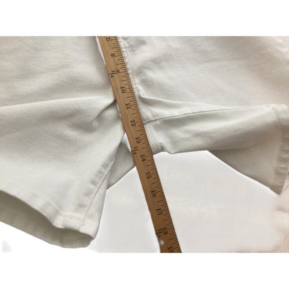 Nautical Jeans Co. Men's Deck Short stretch-cotton twill size 18 white - Picture 7 of 8